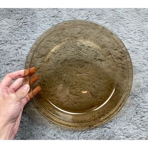 Pyrex 209 amber pie dish